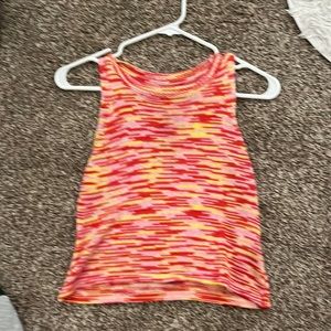 multi color tank top knitted size M